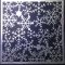 Handmade Christmas Card - Decorated With Glittering Die Cut Snowflakes