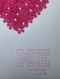 Luxury Handmade Valentine Day Card - THINKING OF YOU - Crafted With Beautiful Little Floral Heart & Beads