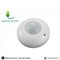 Ceiling-Mount White PIR Motion Sensor Switch with LUX Sensor In-built Energy Saving Sensor