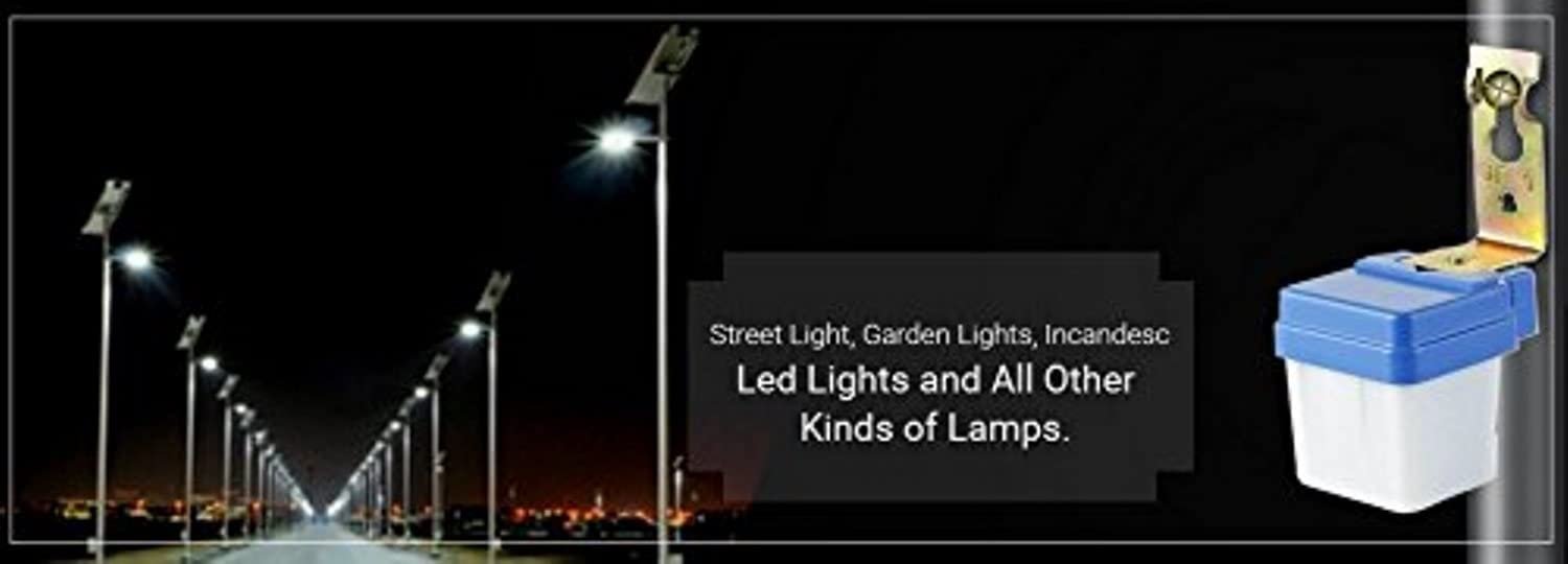 Quick Sense(QS-301): Waterproof 220 V Auto Day/Night on and Off Photocell, LDR Sensor Switch 6 A for Lighting (White)