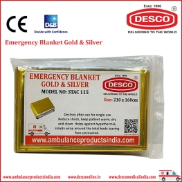 Emergency Blanket Gold & Silver at wholesale competitive prices from India.