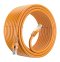 FEDUS Cat6 Ethernet Cable, High Speed 550Mhz 10 Gigabit Speed Utp Lan Cable, Network Cable Internet Cable Rj45 Cable Lan Wire, 6 Wires For Laptop, Pc, Television, Router, Modem-Orange Colour