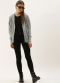 Lambswool Business Cardigan - Grey