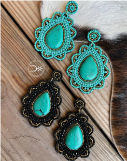 Cowgirl Beach Earrings